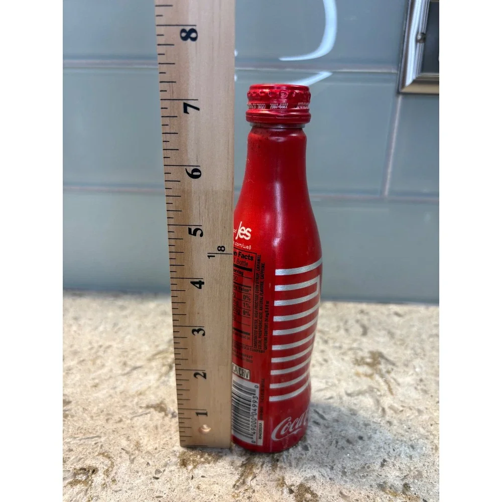 Coca-Cola 2008‎ WE8 Limited Edition Aluminum Bottle Hua Chino Perseverance Red